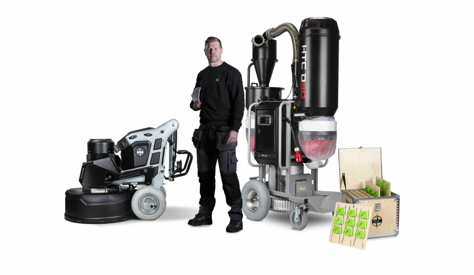 Husqvarna Construction Products vokser med HTC