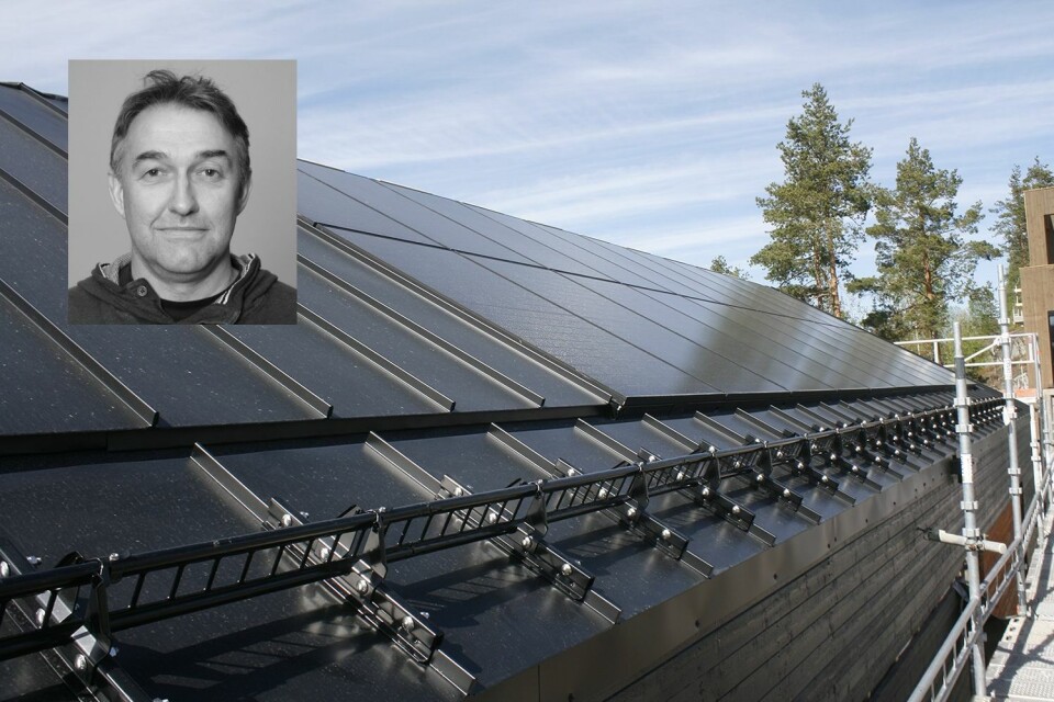 Sjefsrådgiver i Skanska Teknikk AS, Tor Helge Dokka, mener det fortsatt er behov for økt kunnskap om plusshus og hvordan fremtidens energipositive bygg prosjekteres og bygges. Sjefsrådgiver i Skanska Teknikk AS, Tor Helge Dokka, mener det fortsatt er behov for økt kunnskap om plusshus og hvordan fremtidens energipositive bygg prosjekteres og bygges. Foto: Simenergi AS.