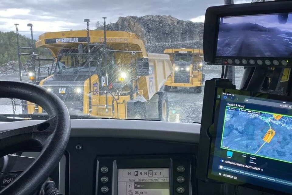 CivConSummit (Nordic Civil Construction Summit 2023) starter med ekskursjon til Romarheim sitt steinbrudd i Eikefet hvor selskapet frakter stein med autonome tipptrucker. CivConSummit (Nordic Civil Construction Summit 2023) starter med ekskursjon til Romarheim sitt steinbrudd i Eikefet hvor selskapet frakter stein med autonome tipptrucker.