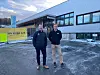 Kjededirektør i XL-Bygg, Are Ellingsve, og daglig leder ved nye XL-BYGG Alna, Cato Sannerud. Foto: Mestergruppen