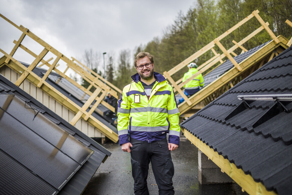 Daglig leder Carl Christian Strømberg i Solcellespesialisten har ansatt over 100 nye medarbeidere for å møte den voksende etterspørselen. Daglig leder Carl Christian Strømberg i Solcellespesialisten har ansatt over 100 nye medarbeidere for å møte den voksende etterspørselen. Foto: Solcellespesialisten