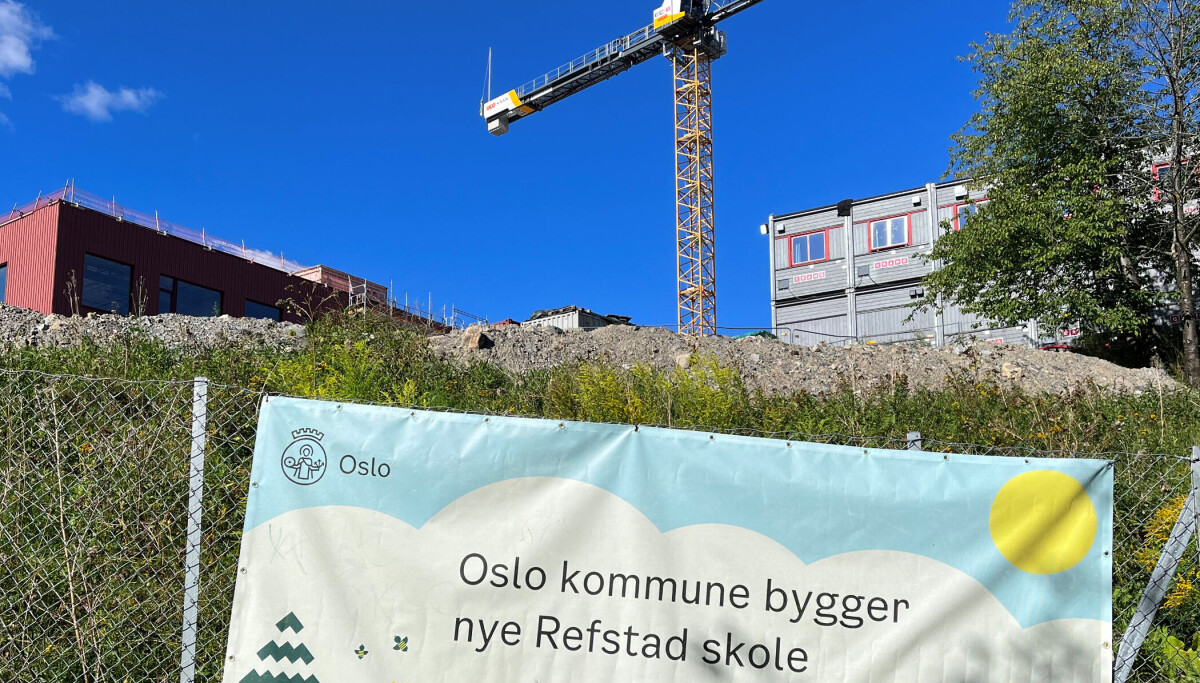 Rettskonflikt om Refstad skole: WK Entreprenør krever 300 millioner