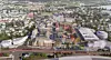 Bergensmeieriet blir en ny bydel i Bergen. I alt skal det bygges nærmere 600 boliger på den gamle meieritomten på Minde, noen minutter sør for Bergen sentrum med Bybanen. Illustrasjon: Bonava