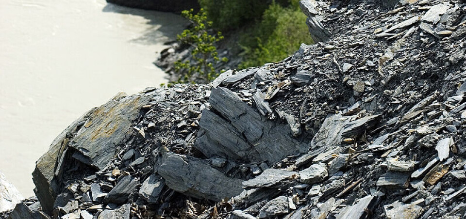 Hus tatt av ras i Gudbrandsdalen