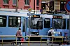I januar var passasjertallet for kollektivtrafikken i Oslo nesten tilbake på samme nivå som før koronapandemien. Det viser tall fra Ruter. Trikkerutene 11 og 12 var de mest trafikkerte, samt T-banelinje 5 og busslinje 37. Illustrasjonsfoto: Vidar Ruud / NTB