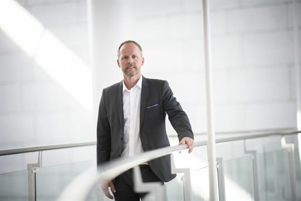Administrerende direktør Pål Aglen i . Administrerende direktør Pål Aglen i Nordr. Foto: Nordr