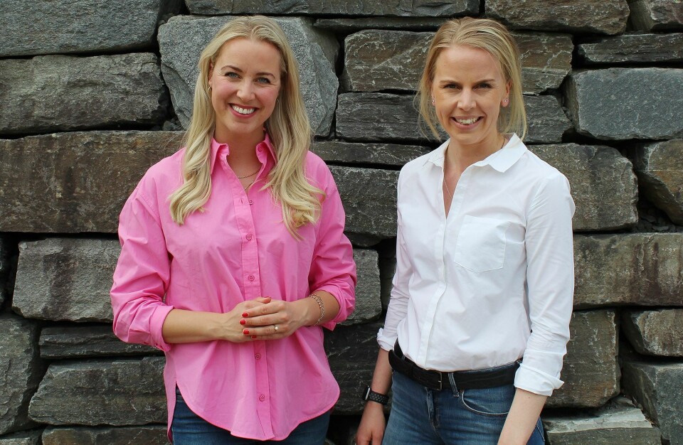 Gina Marie Qvale (t.v.) og Kirsten Syvertsen. Gina Marie Qvale (t.v.) og Kirsten Syvertsen.