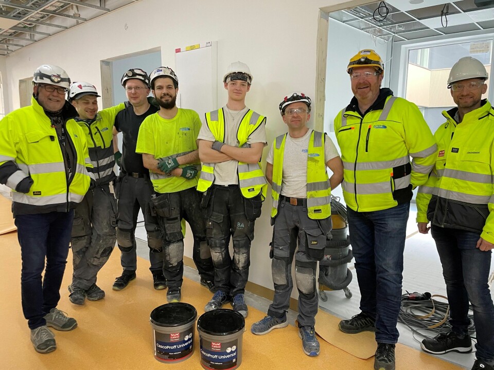 Sika leverer gulvlim til ny storbylegevakt