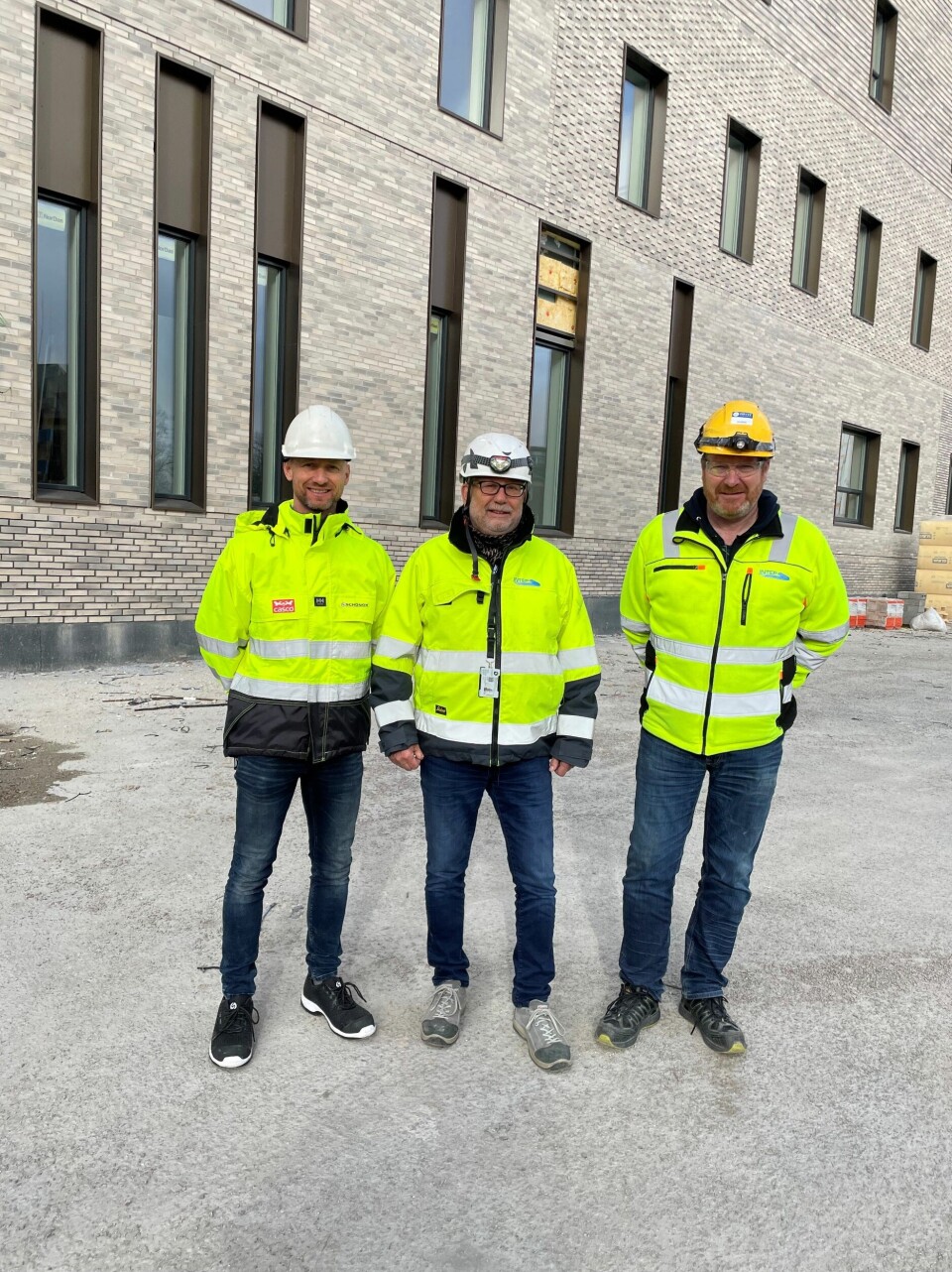 Terje Rustad (Sika) (f.v.), Pål Sandboe og Trygve Kongsvold Larssen (Intep). Klikk for større versjon Terje Rustad (Sika) (f.v.), Pål Sandboe og Trygve Kongsvold Larssen (Intep).