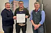 Arvid Engebretsen, dagleg leder i AF Håndverk, Ole Christian Kirkestuen, styremedlem i AF Håndverk og Lars Mamen, Fair Play Bygg Oslo og omegn