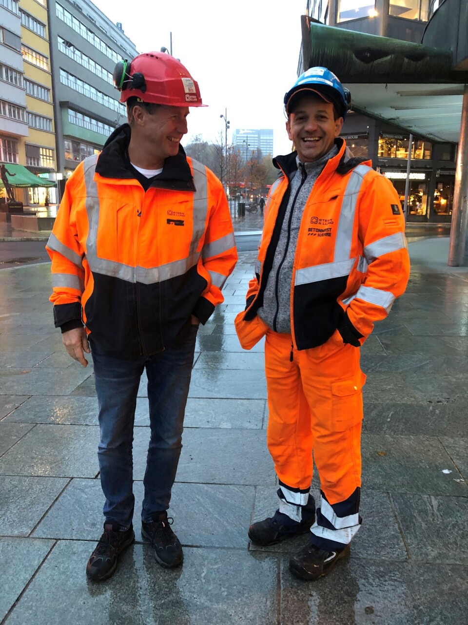 Klaus Kristiansen og Rafael Wadas. Klikk for større versjon