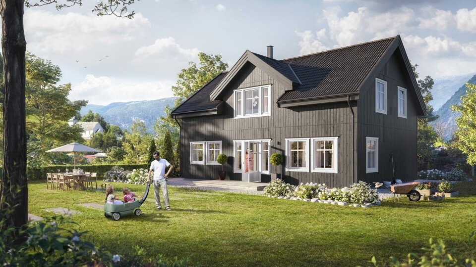 Hos oss får du ferdighus til fastpris!