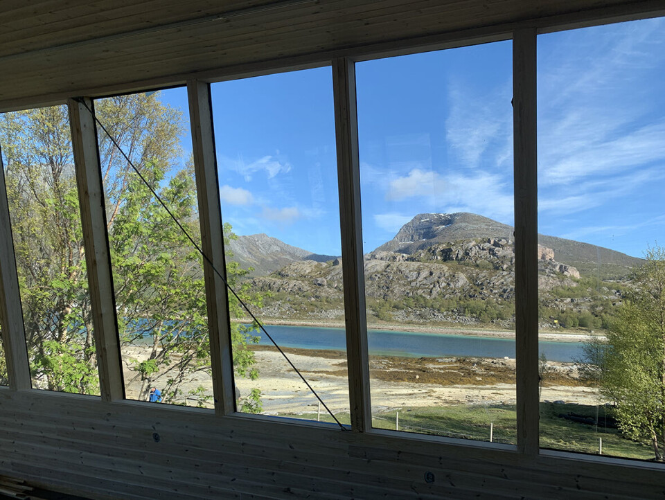 I Børge Ouslands fotspor med Sika glass-liming Foto: Sika v/Calle Ellinger