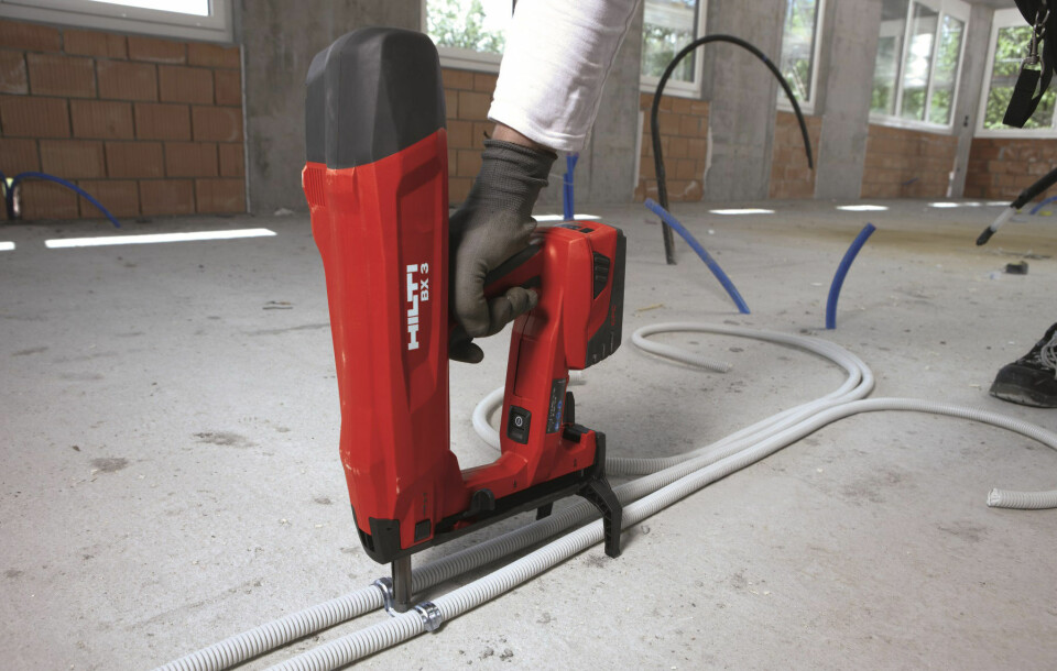 Hilti med ny batteridrevet boltepistol