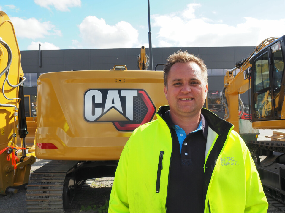 Ole-Martin Fossbråten er ny selger i Pon Equipment.