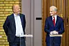 Finansminister Trygve Slagsvold Vedum (Sp) og statsminister Jonas Gahr Støre (Ap), har kommet med flere budsjettlekkasjer. Fredag legger regjeringen frem Statsbudsjettet for 2024. Foto: Lise Åserud / NTB