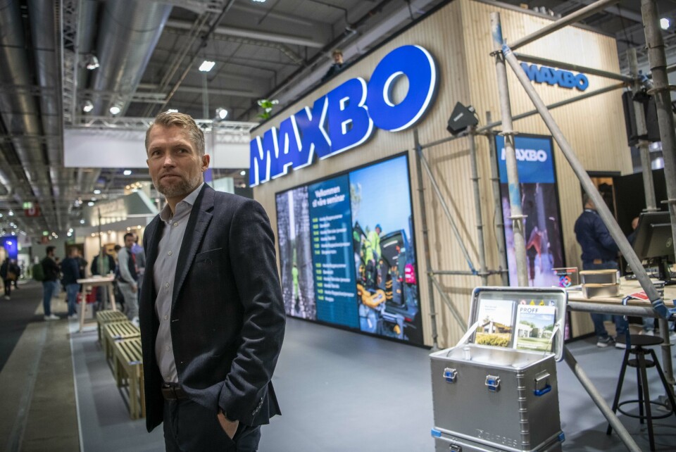 Maxbo-sjef Thomas Støkken synes Bygg Reis Deg er en ekstra viktig arena i år, etter langvarig mangel på fysisk kontakt med samarbeidspartnere. Maxbo-sjef Thomas Støkken synes Bygg Reis Deg er en ekstra viktig arena i år, etter langvarig mangel på fysisk kontakt med samarbeidspartnere. Foto: Katrine Lunke